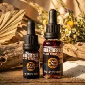 l'huile des iles : huile cbg pour un meilleur sommeil